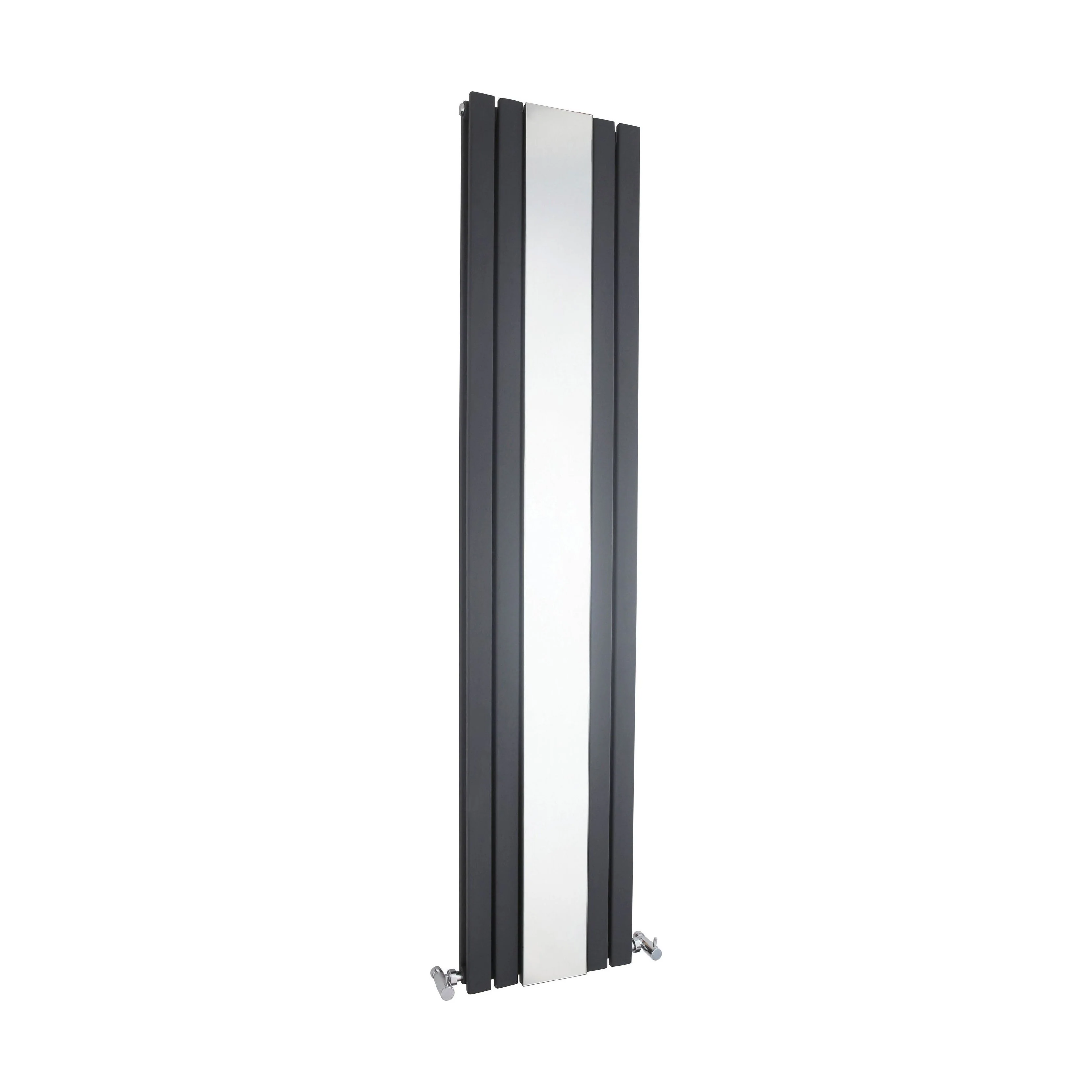 Edingale Square Vertical Double Panel Radiator with Mirror, 3344 BTU, 1800mm x 354mm - Choice of Colour - Image 7