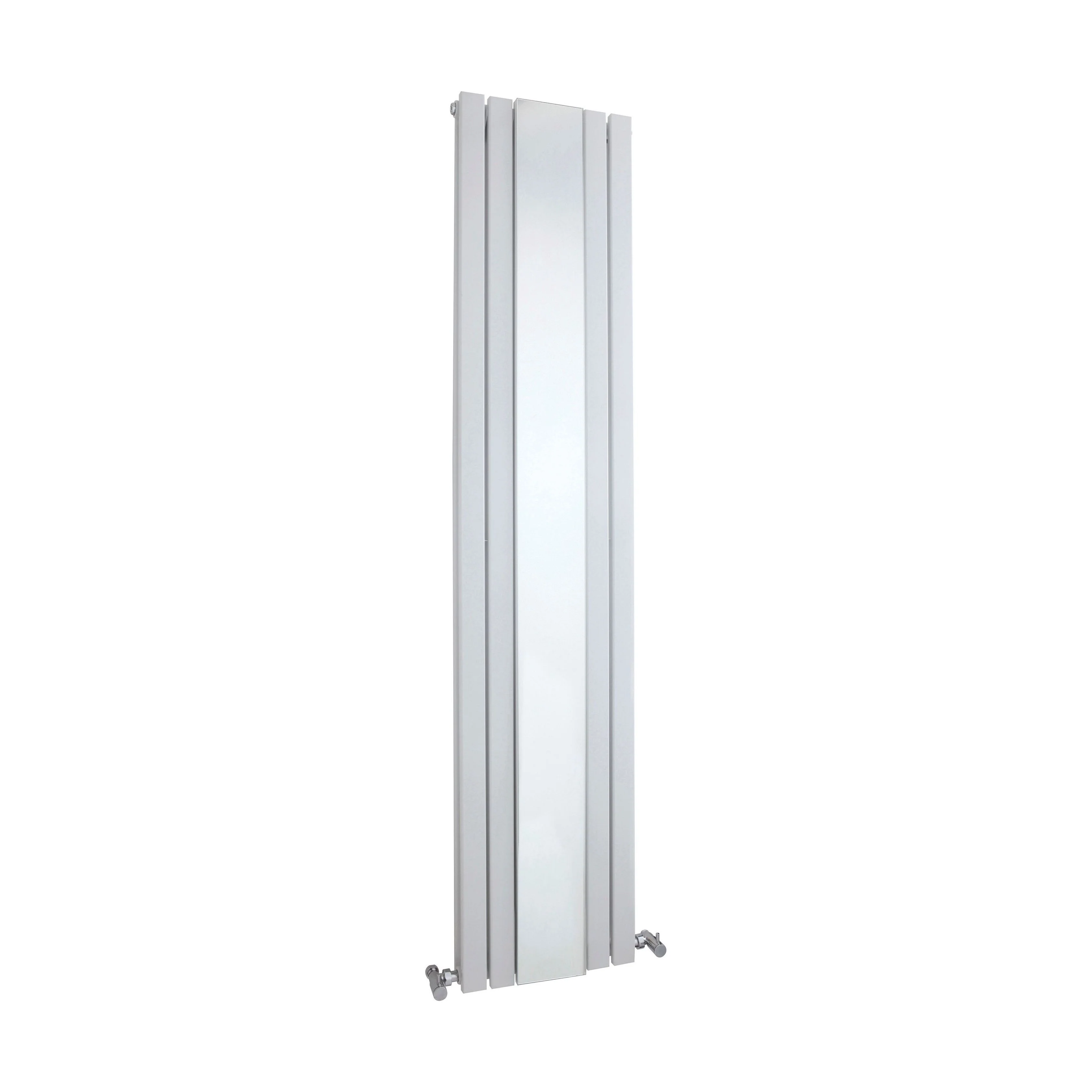 Edingale Square Vertical Double Panel Radiator with Mirror, 3344 BTU, 1800mm x 354mm - Choice of Colour - Image 8