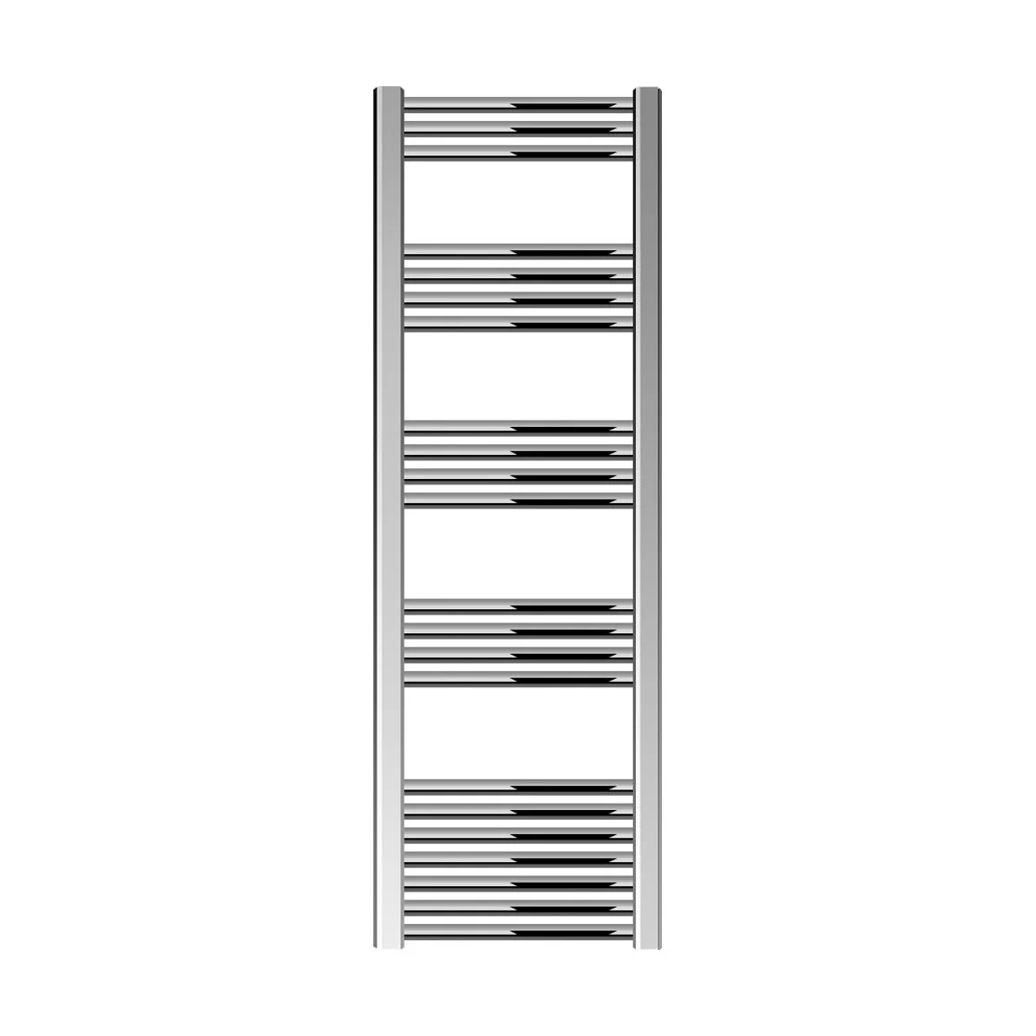 Yarnfield Straight Heated Rail Dual Fuel Towel Warmer, 400mm - Choice of Size and Colour - Image 14