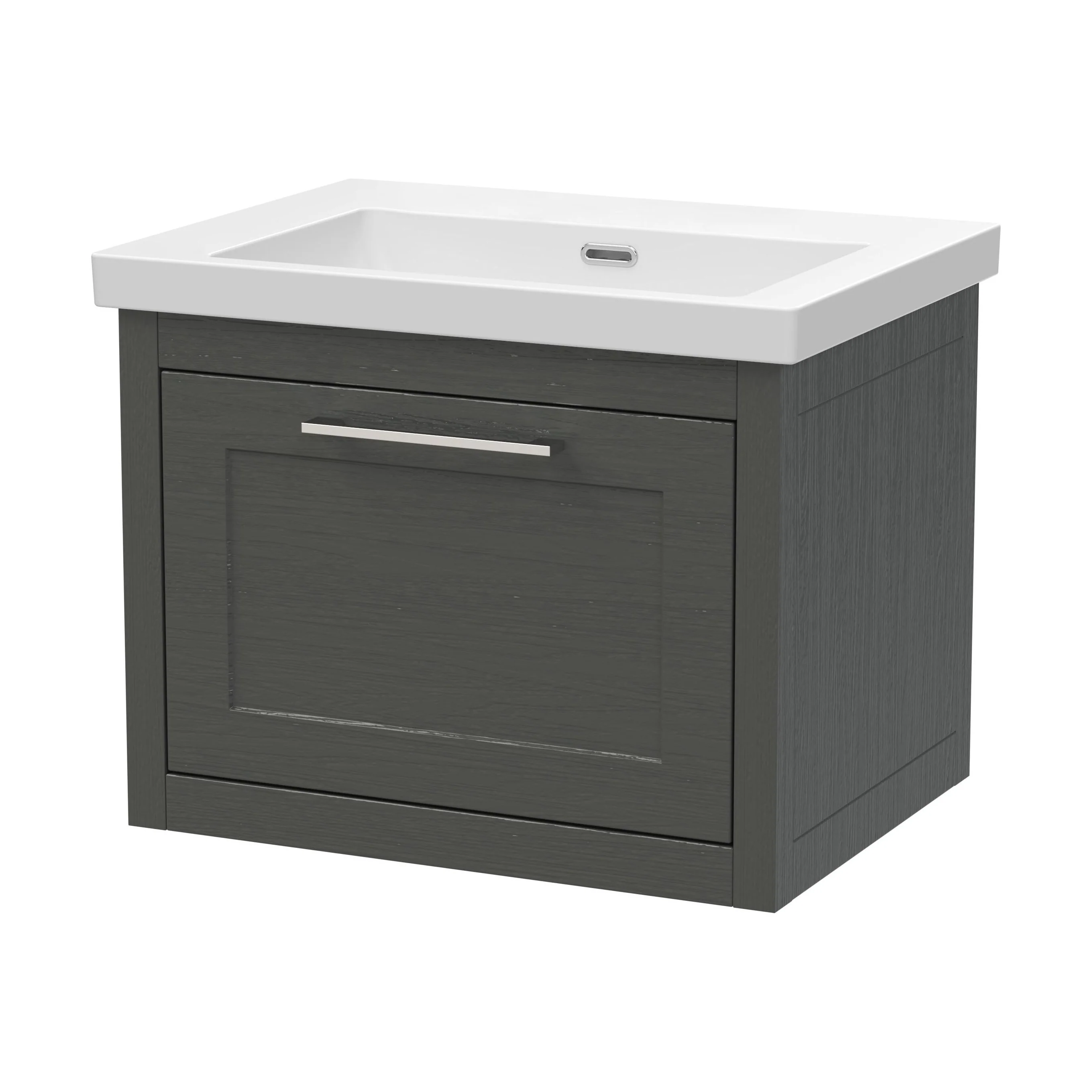 Blithbury Traditional Bathroom Wall Hung Vanity with Modern Fireclay Basin Unit - Choice of Size, Colour and Basin Type - Image 49