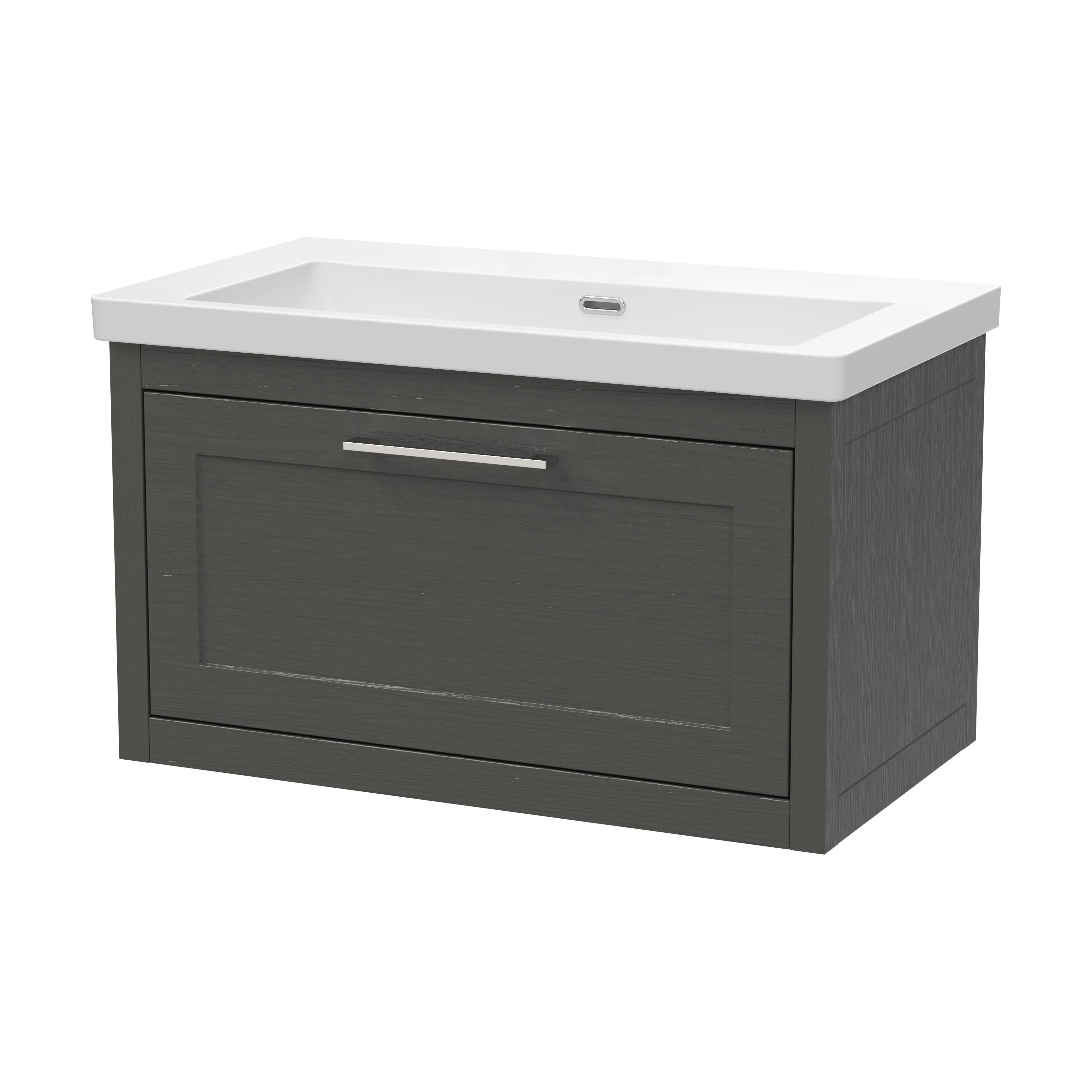 Blithbury Traditional Bathroom Wall Hung Vanity with Modern Fireclay Basin Unit - Choice of Size, Colour and Basin Type - Image 52