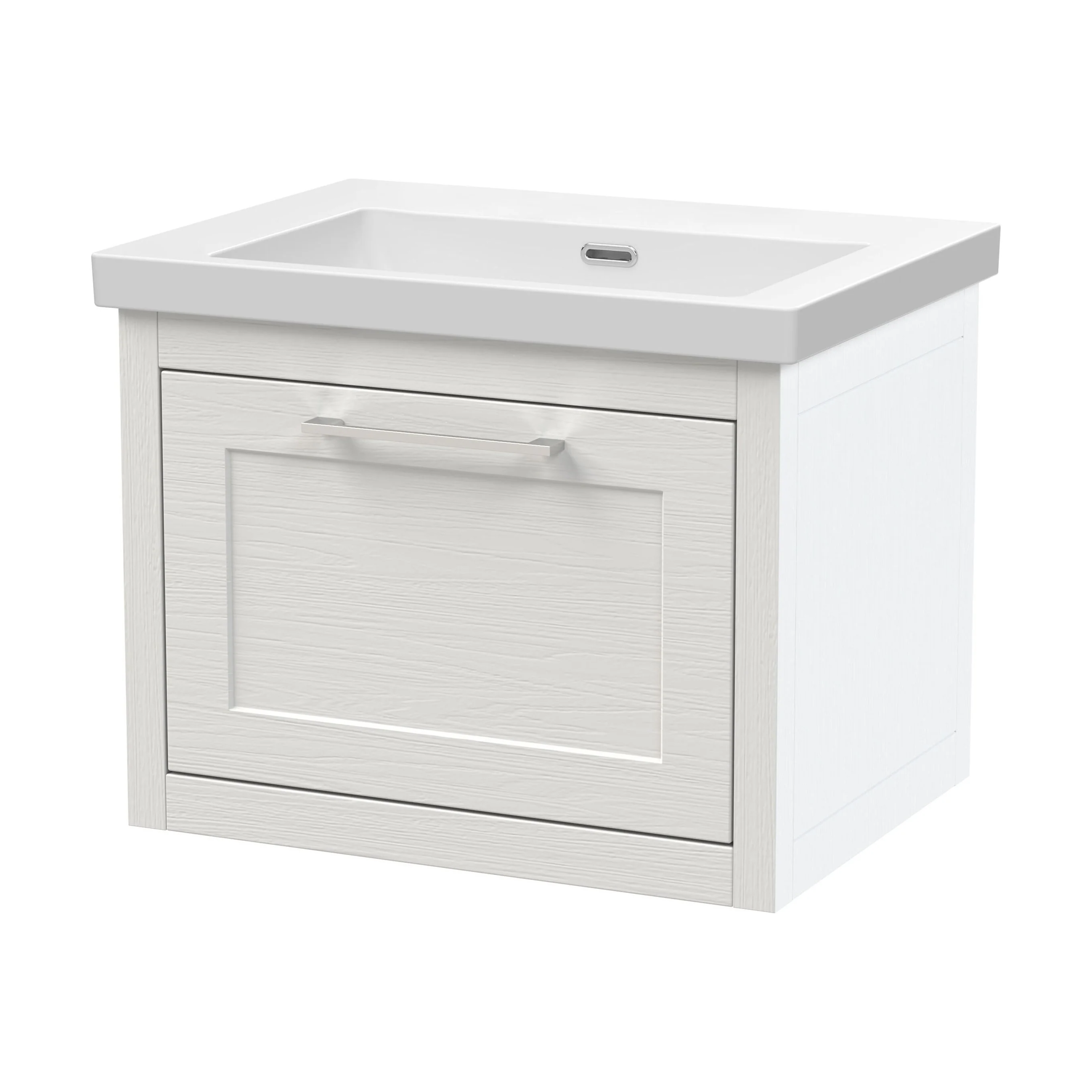 Blithbury Traditional Bathroom Wall Hung Vanity with Modern Fireclay Basin Unit - Choice of Size, Colour and Basin Type - Image 55