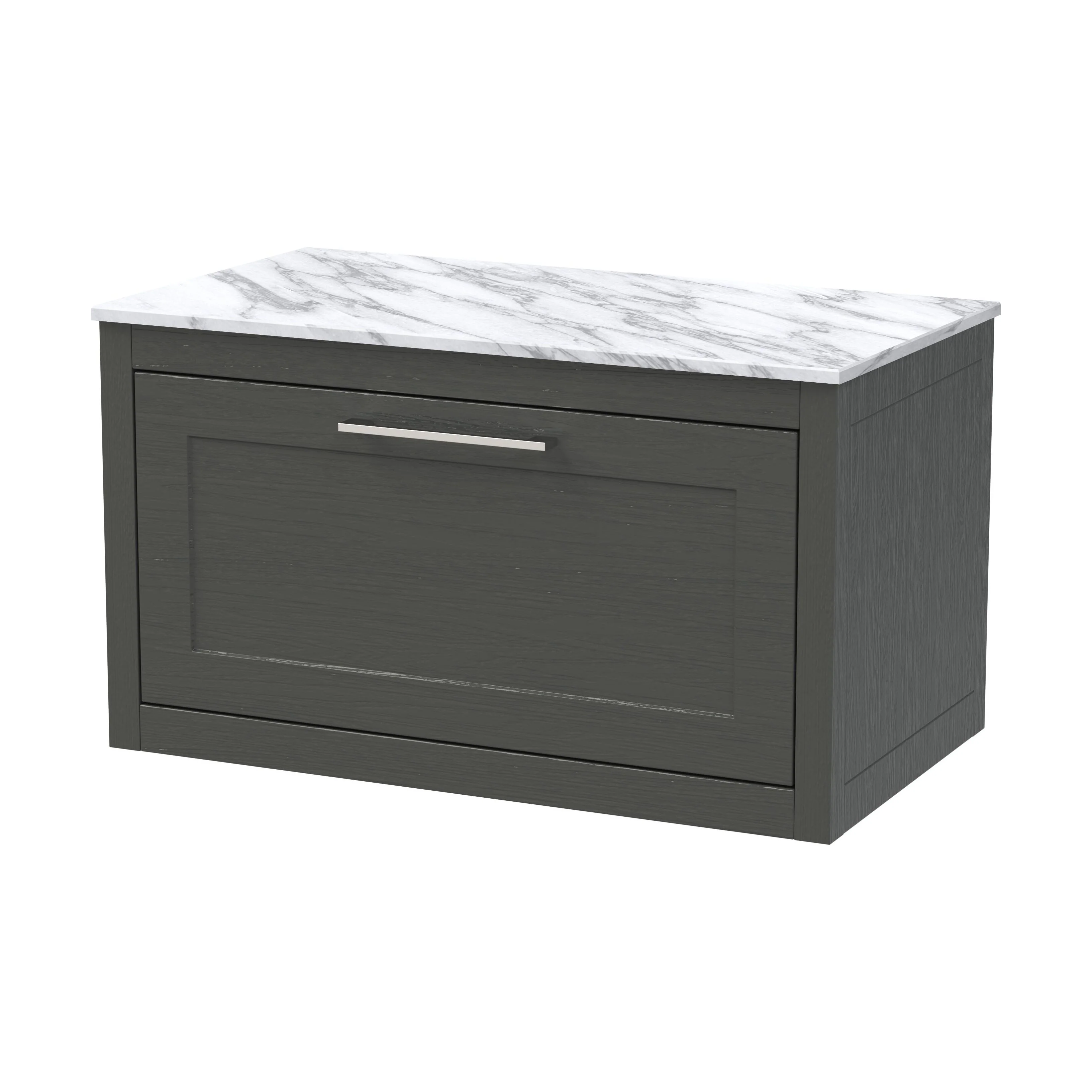 Blithbury Traditional Bathroom Wall Hung Vanity Unit and Worktop - Choice of Size and Colour - Image 25