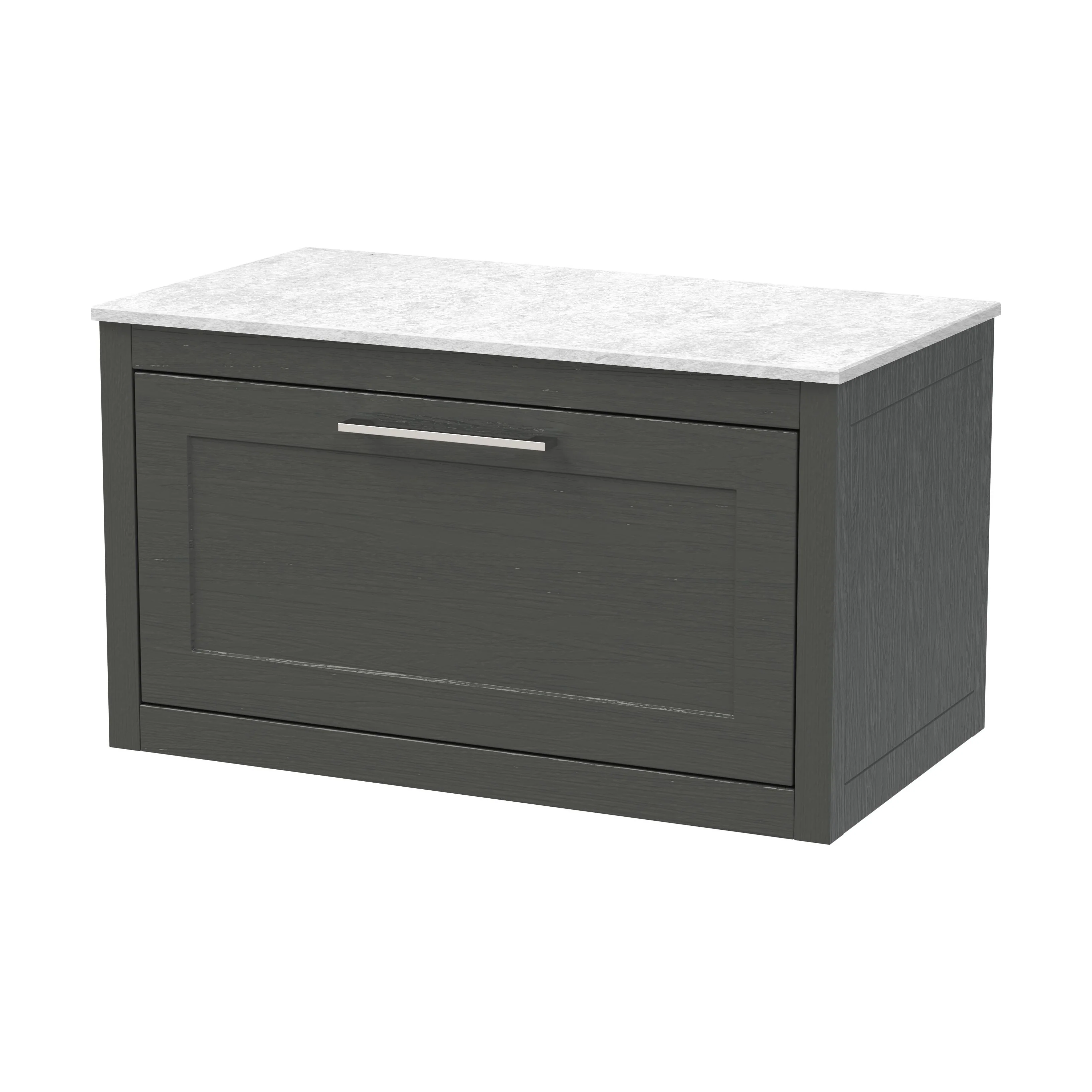 Blithbury Traditional Bathroom Wall Hung Vanity Unit and Worktop - Choice of Size and Colour - Image 27