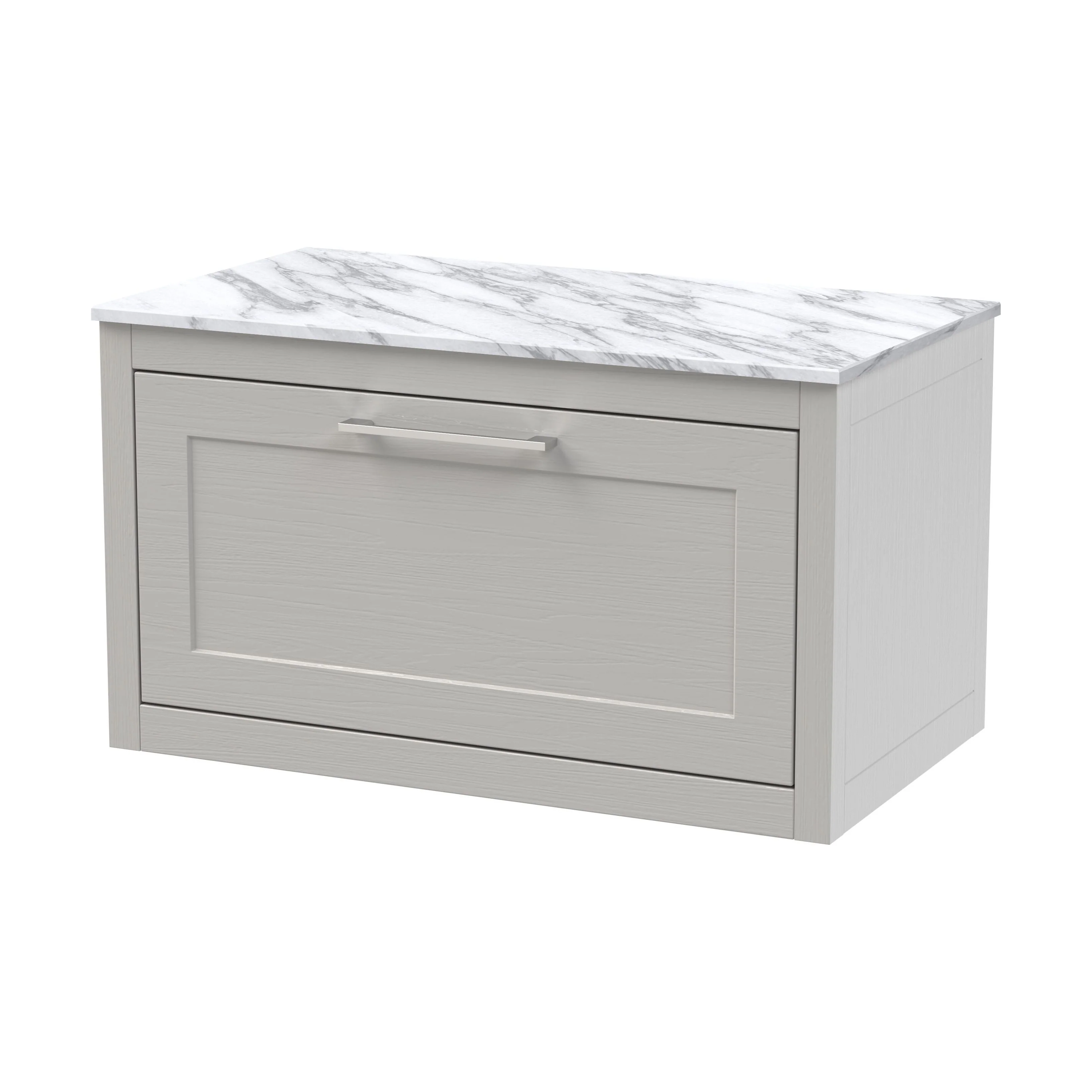 Blithbury Traditional Bathroom Wall Hung Vanity Unit and Worktop - Choice of Size and Colour - Image 37