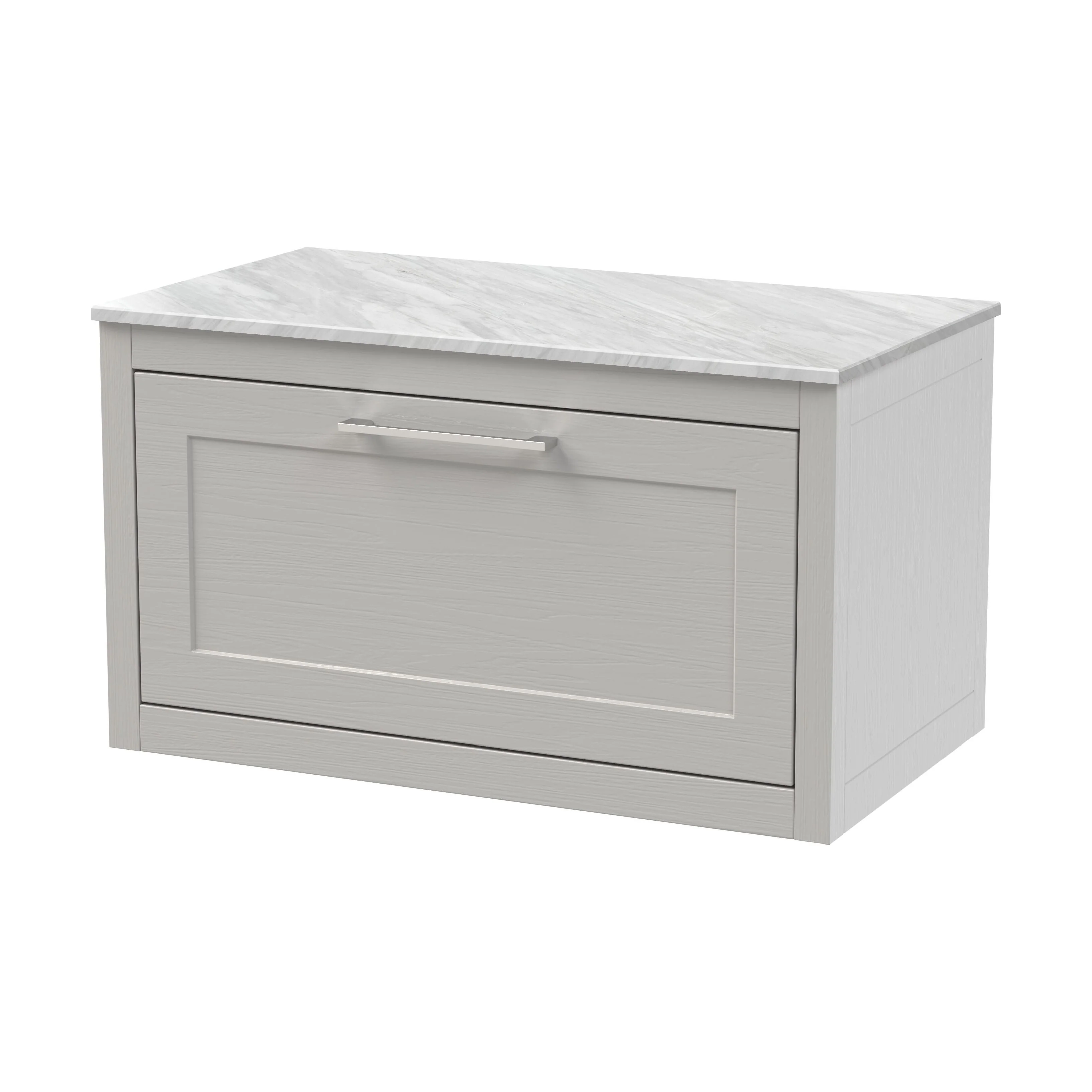 Blithbury Traditional Bathroom Wall Hung Vanity Unit and Worktop - Choice of Size and Colour - Image 38