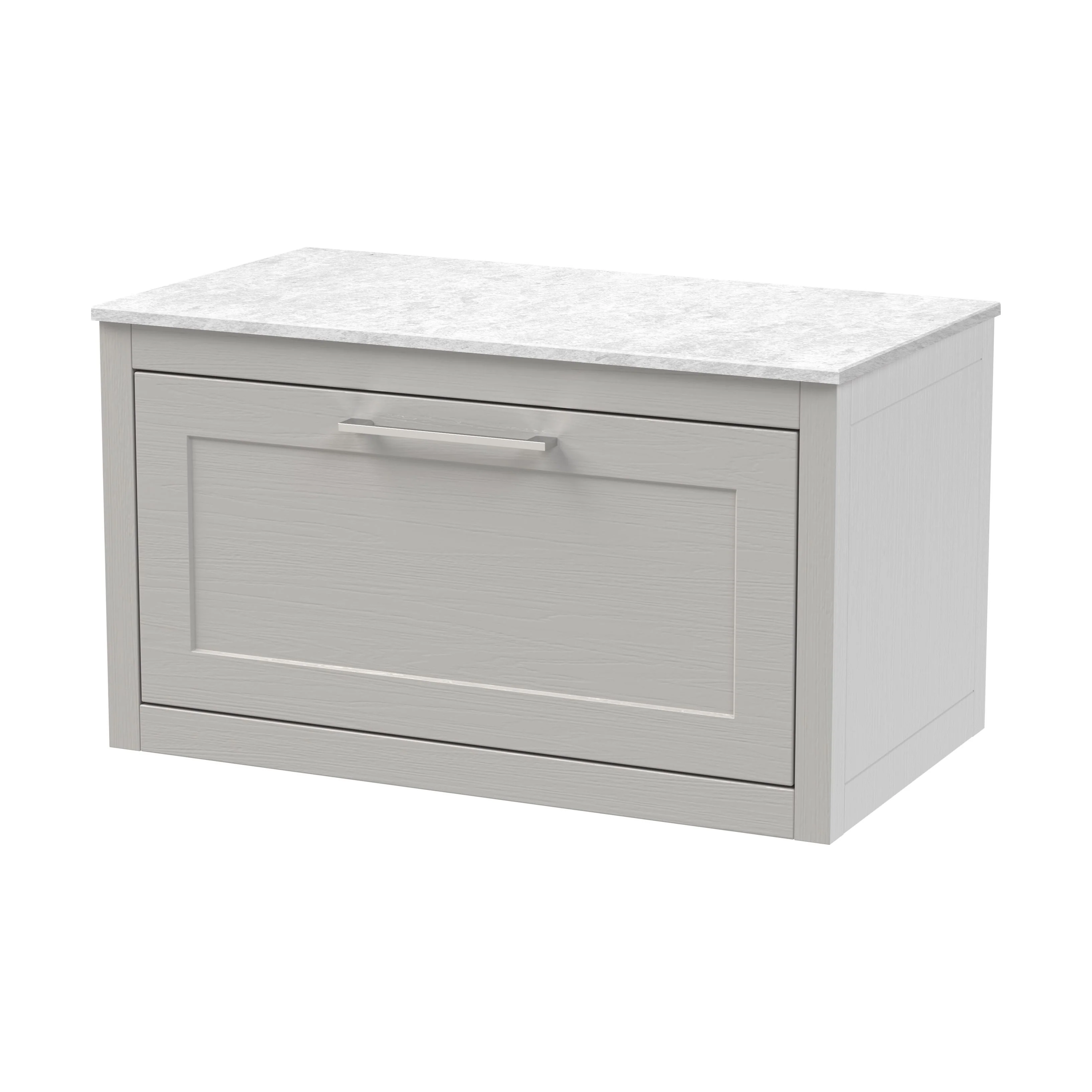 Blithbury Traditional Bathroom Wall Hung Vanity Unit and Worktop - Choice of Size and Colour - Image 39