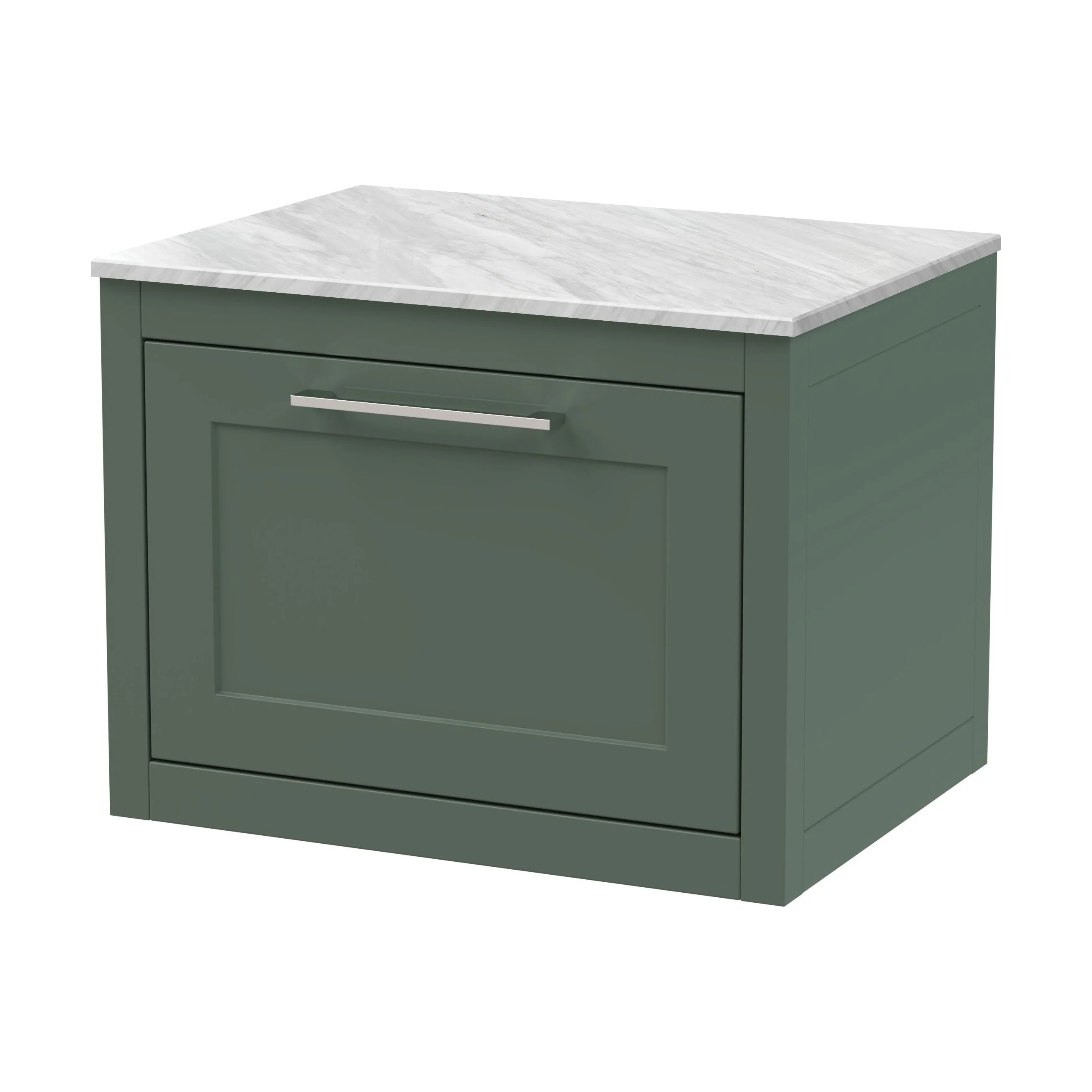 Blithbury Traditional Bathroom Wall Hung Vanity Unit and Worktop - Choice of Size and Colour - Image 41