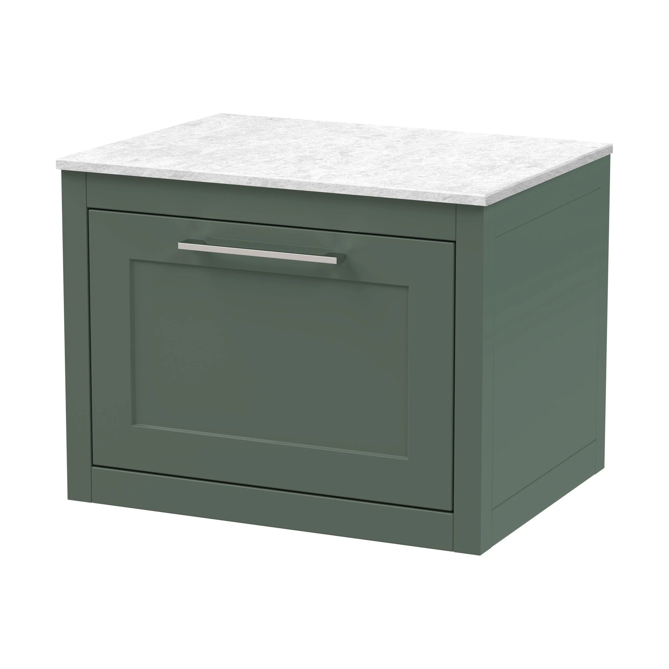 Blithbury Traditional Bathroom Wall Hung Vanity Unit and Worktop - Choice of Size and Colour - Image 42