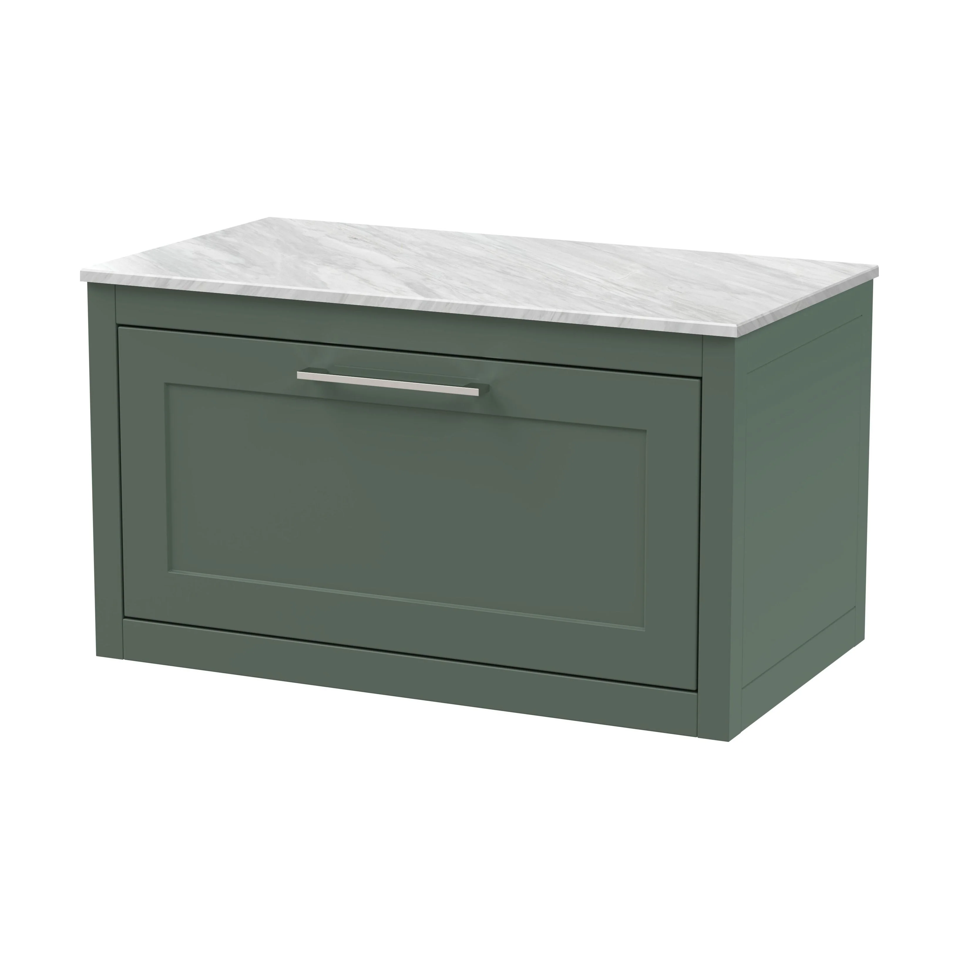 Blithbury Traditional Bathroom Wall Hung Vanity Unit and Worktop - Choice of Size and Colour - Image 44