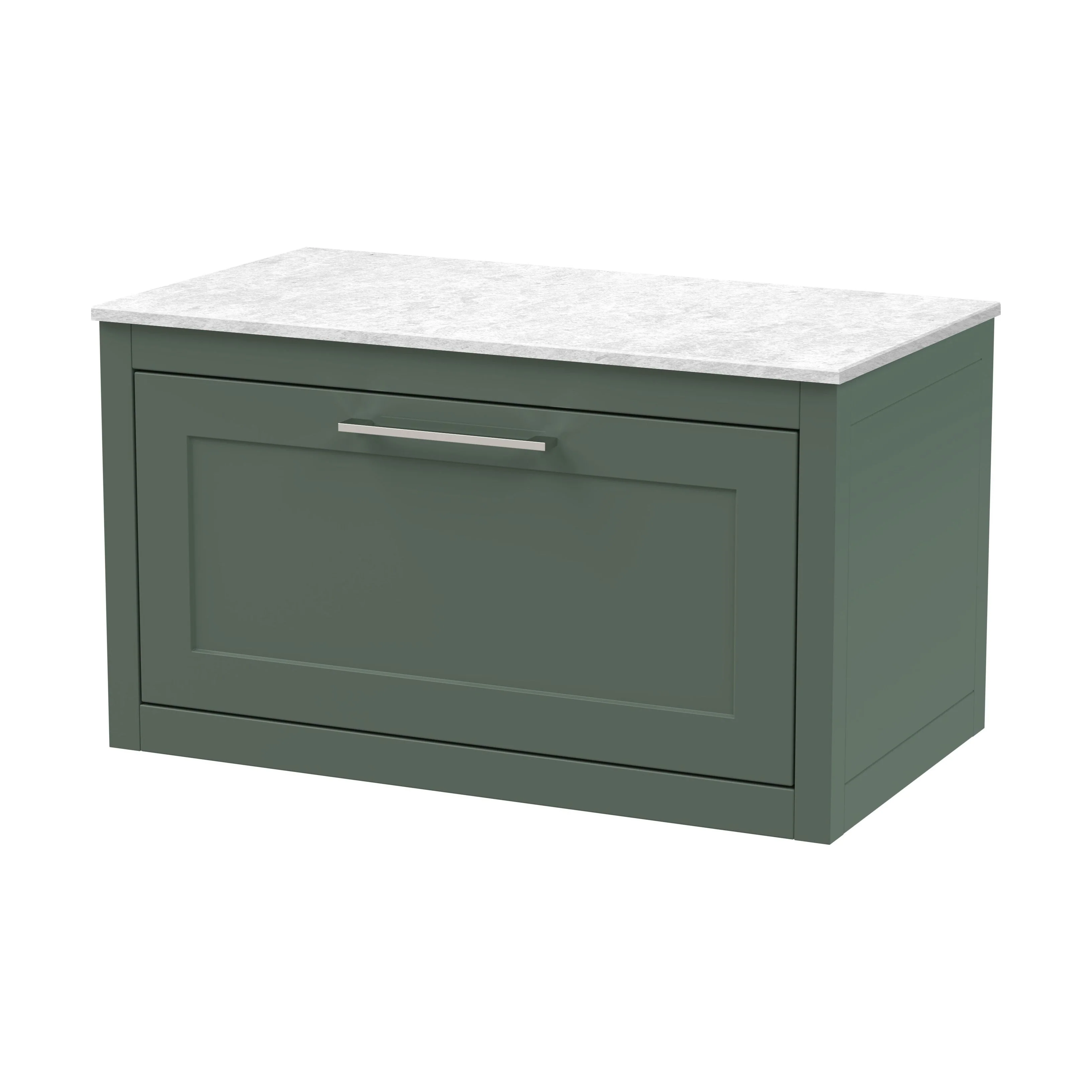 Blithbury Traditional Bathroom Wall Hung Vanity Unit and Worktop - Choice of Size and Colour - Image 45