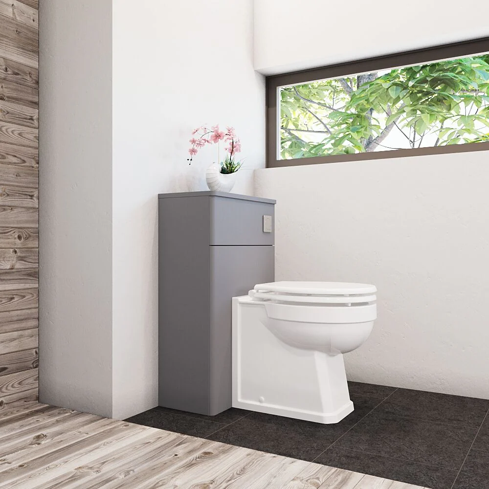 Swynnerton Traditional Floor Standing WC Toilet Unit, 500mm, Choice of Colour - Image 12