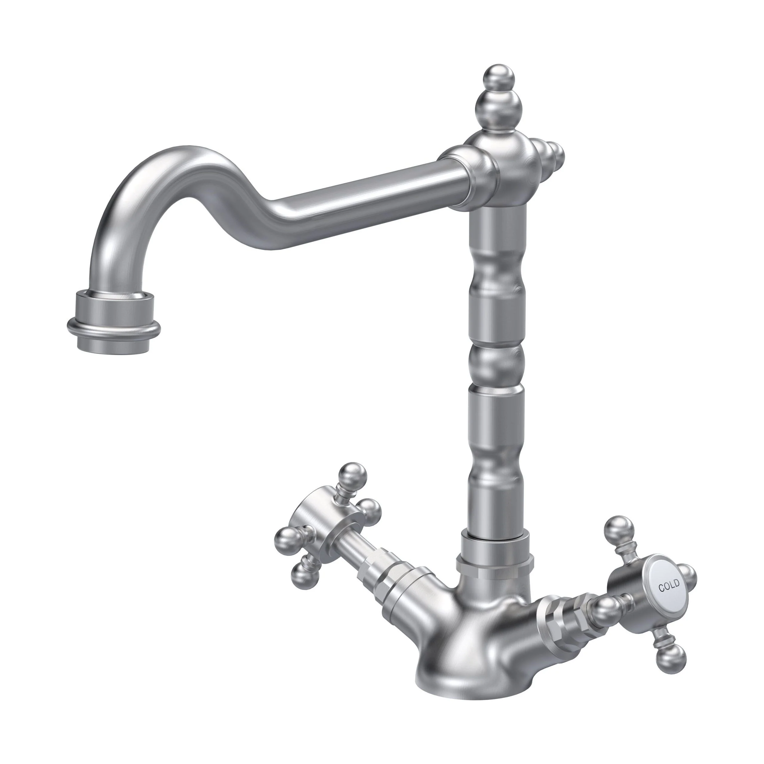 Norbury Traditional French Classic Mono Sink Mixer Tap - Choice of Colour - Image 12