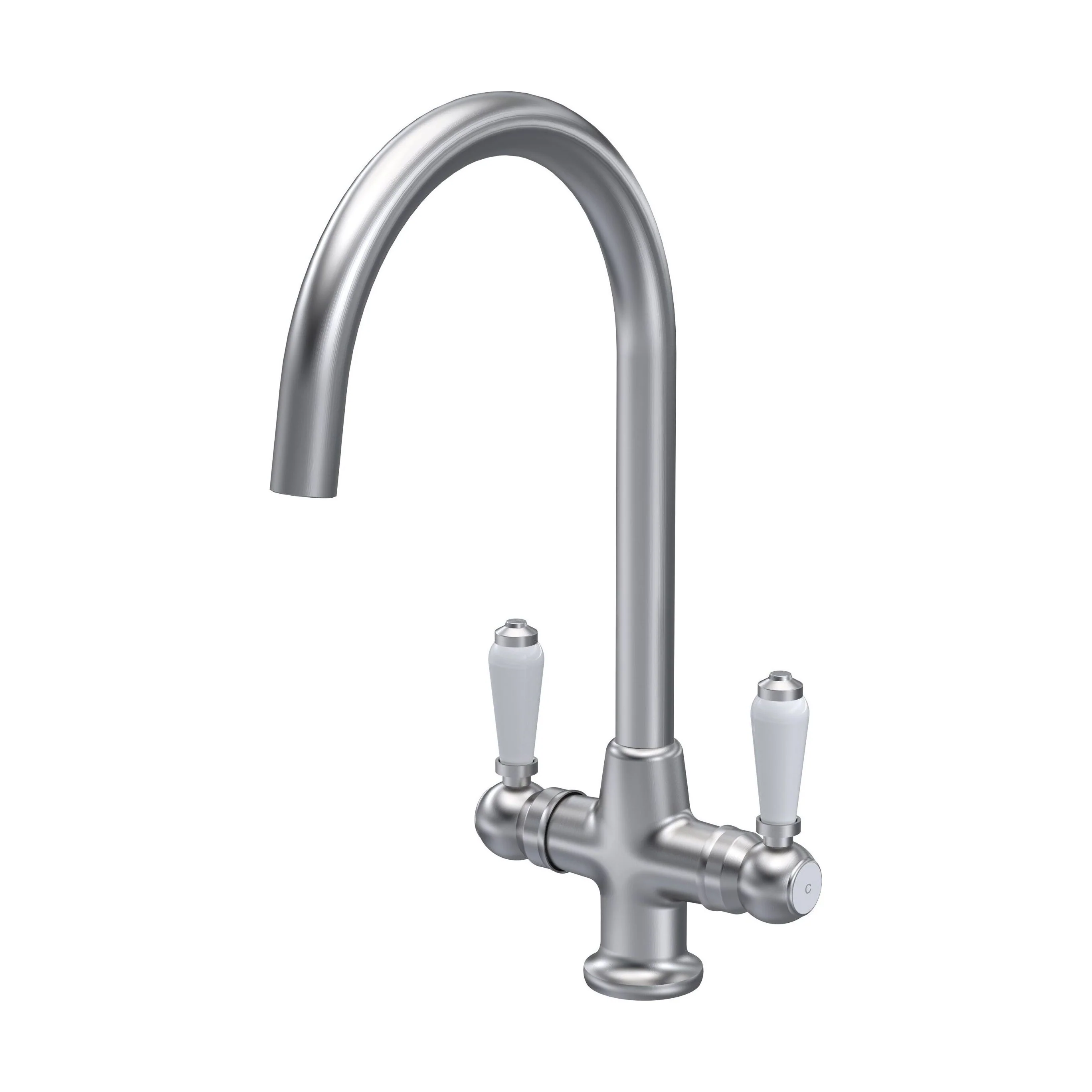 Norbury Mono Mixer Kitchen Tap - Multiple Handle and Finish Options Available - Image 24