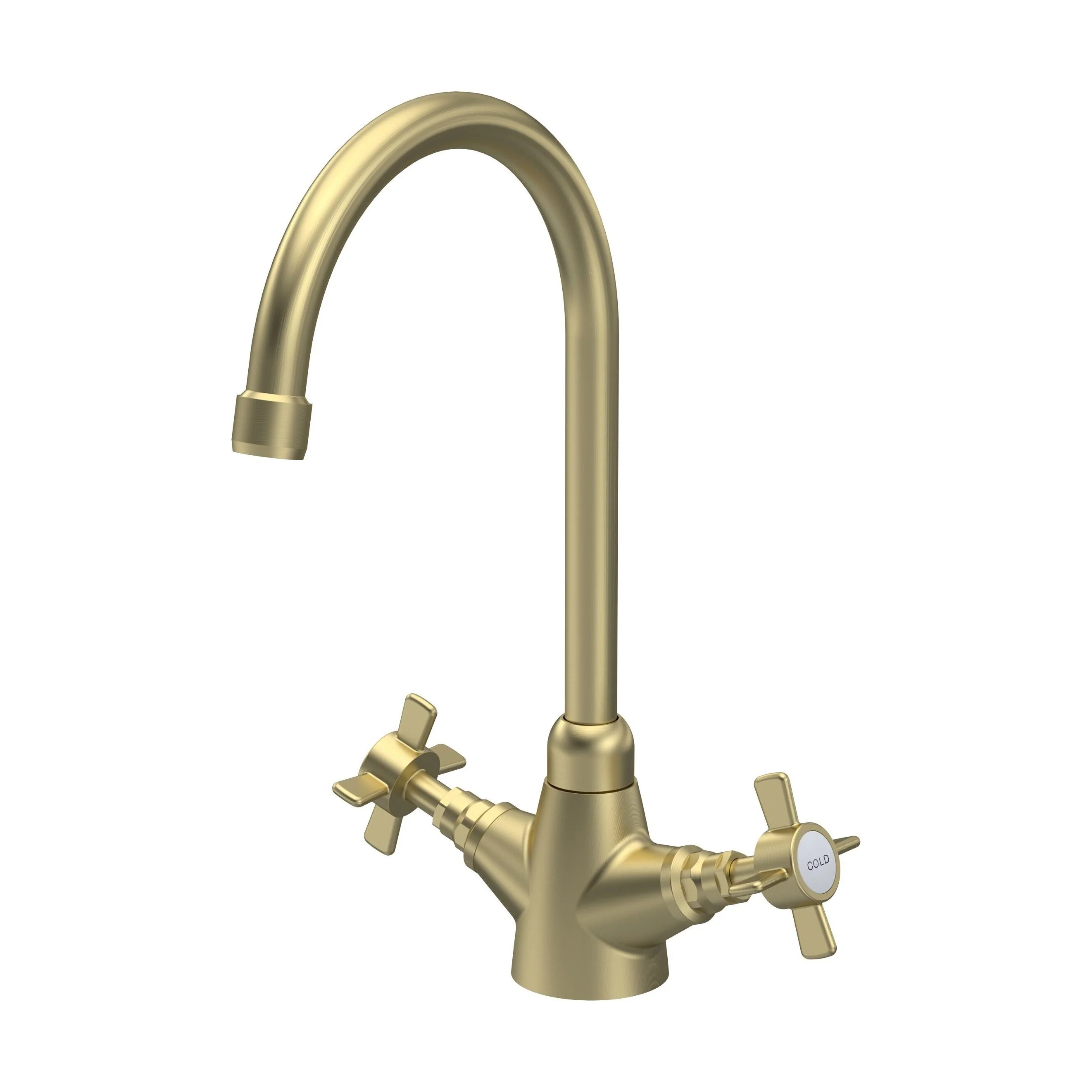 Norbury Mono Mixer Kitchen Tap - Multiple Handle and Finish Options Available - Image 25