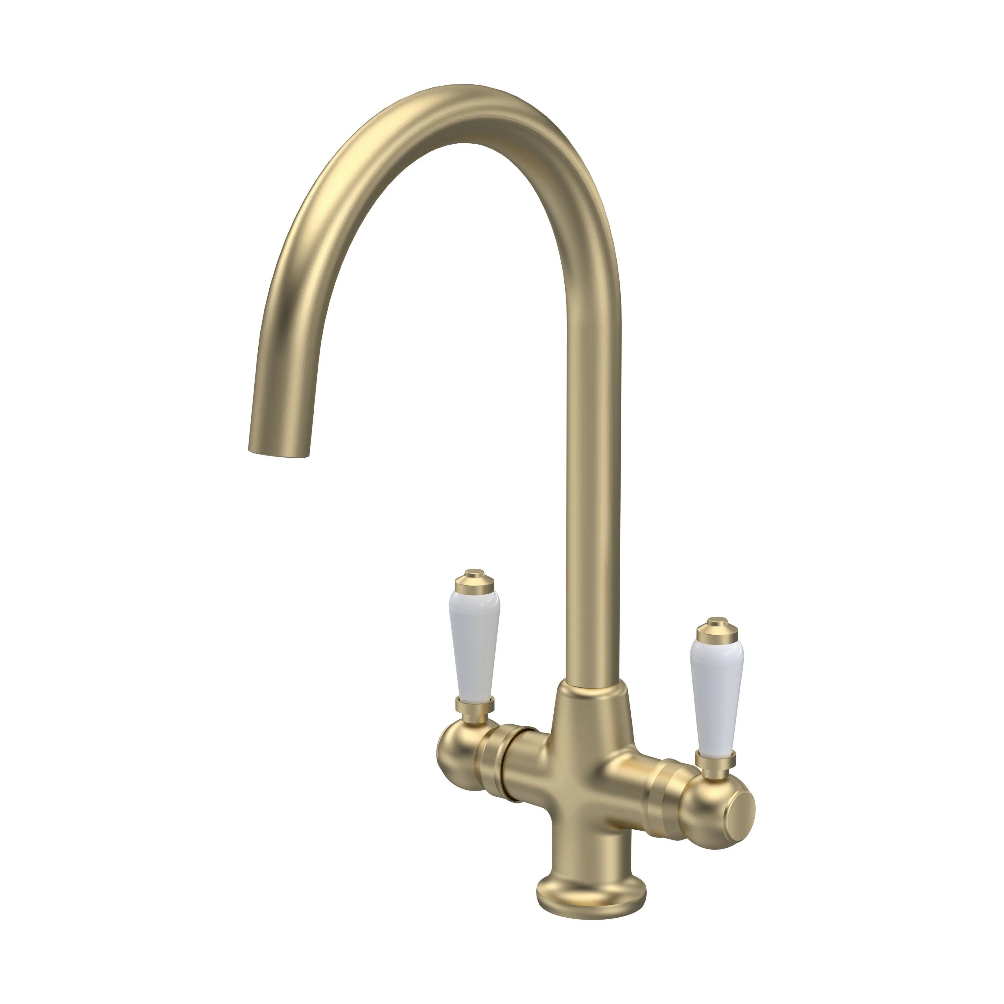 Norbury Mono Mixer Kitchen Tap - Multiple Handle and Finish Options Available - Image 26