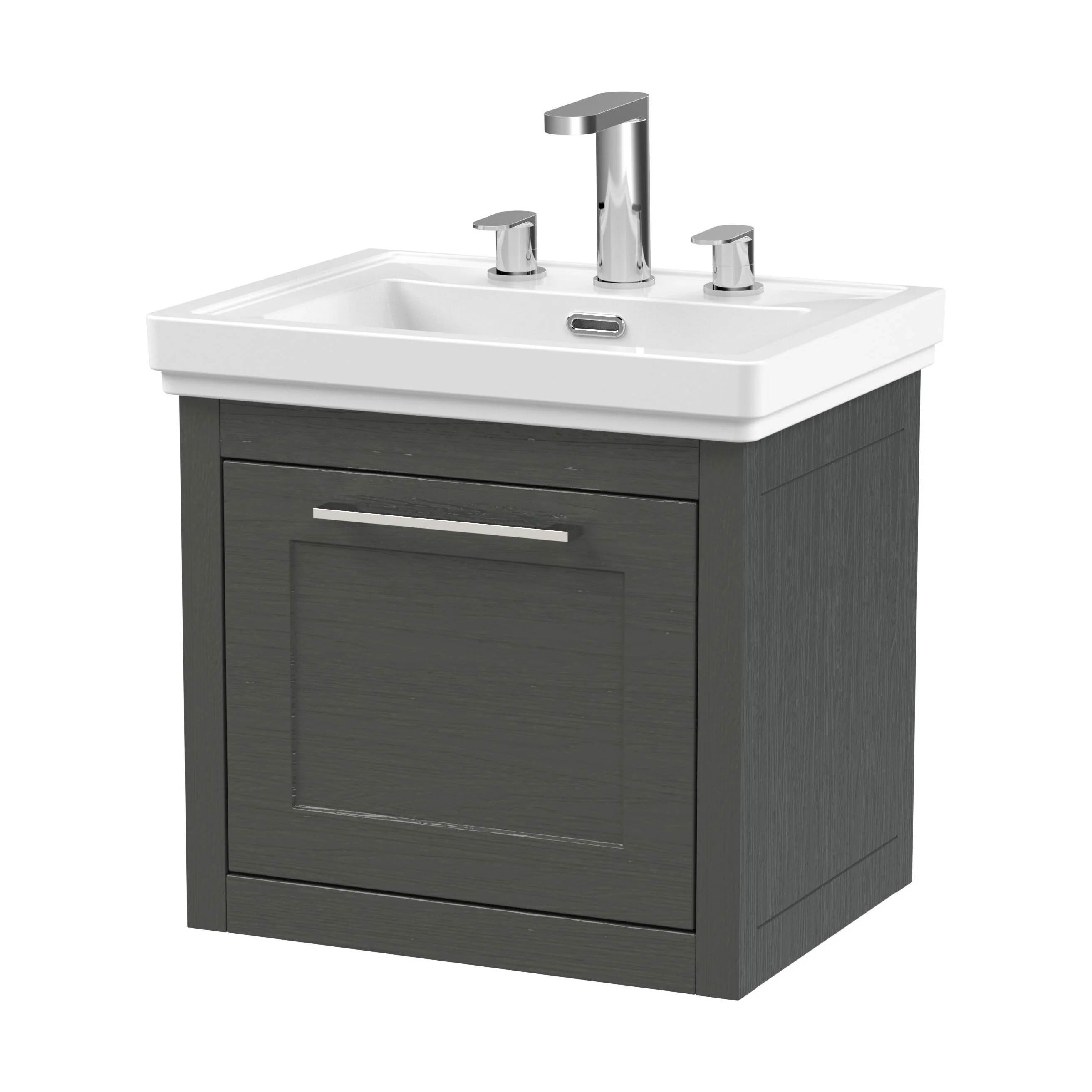 Blithbury Traditional Wall Hung Vanity Basin Unit with Fireclay Basin - Choice of Size, Colour and Basin Type - Image 50