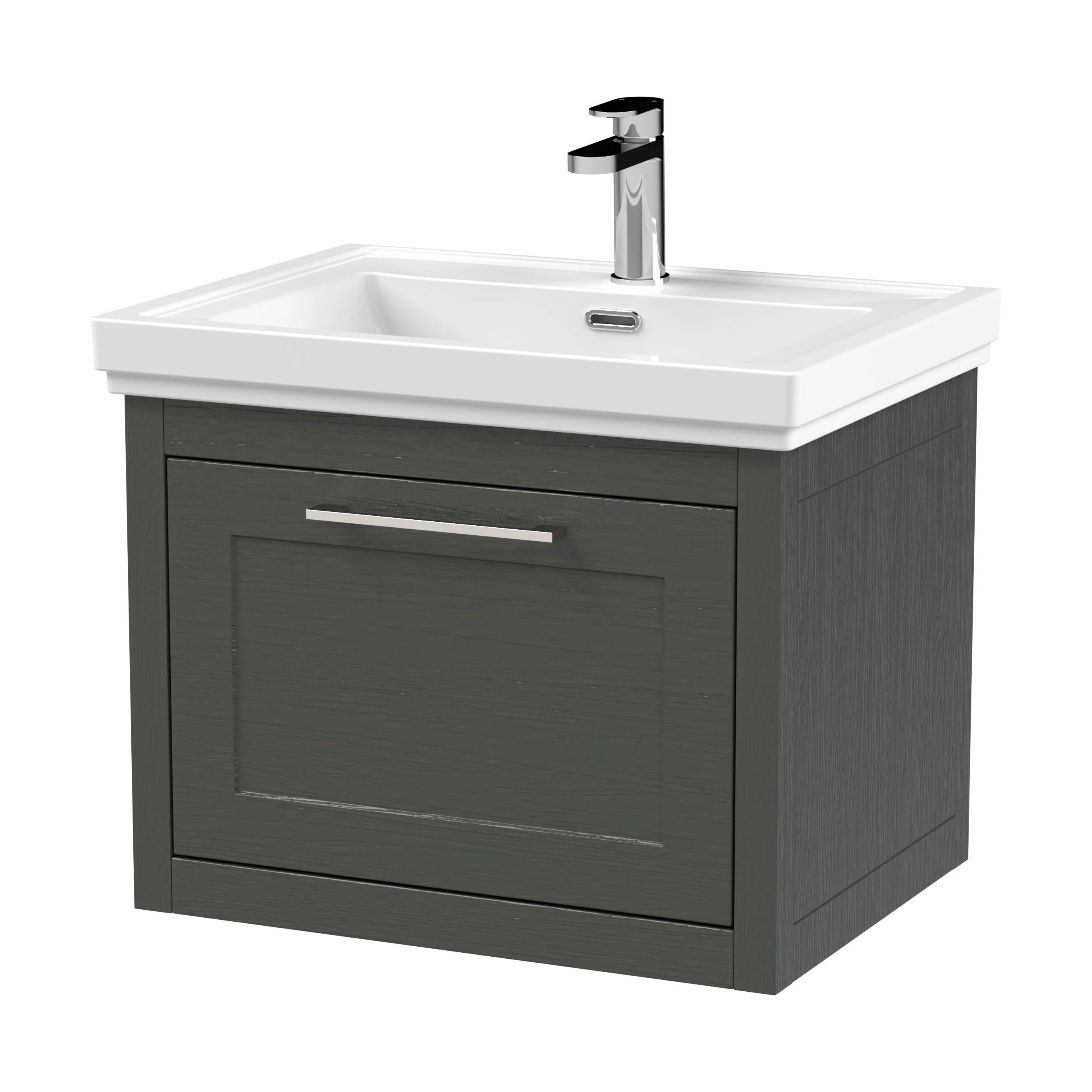 Blithbury Traditional Wall Hung Vanity Basin Unit with Fireclay Basin - Choice of Size, Colour and Basin Type - Image 52