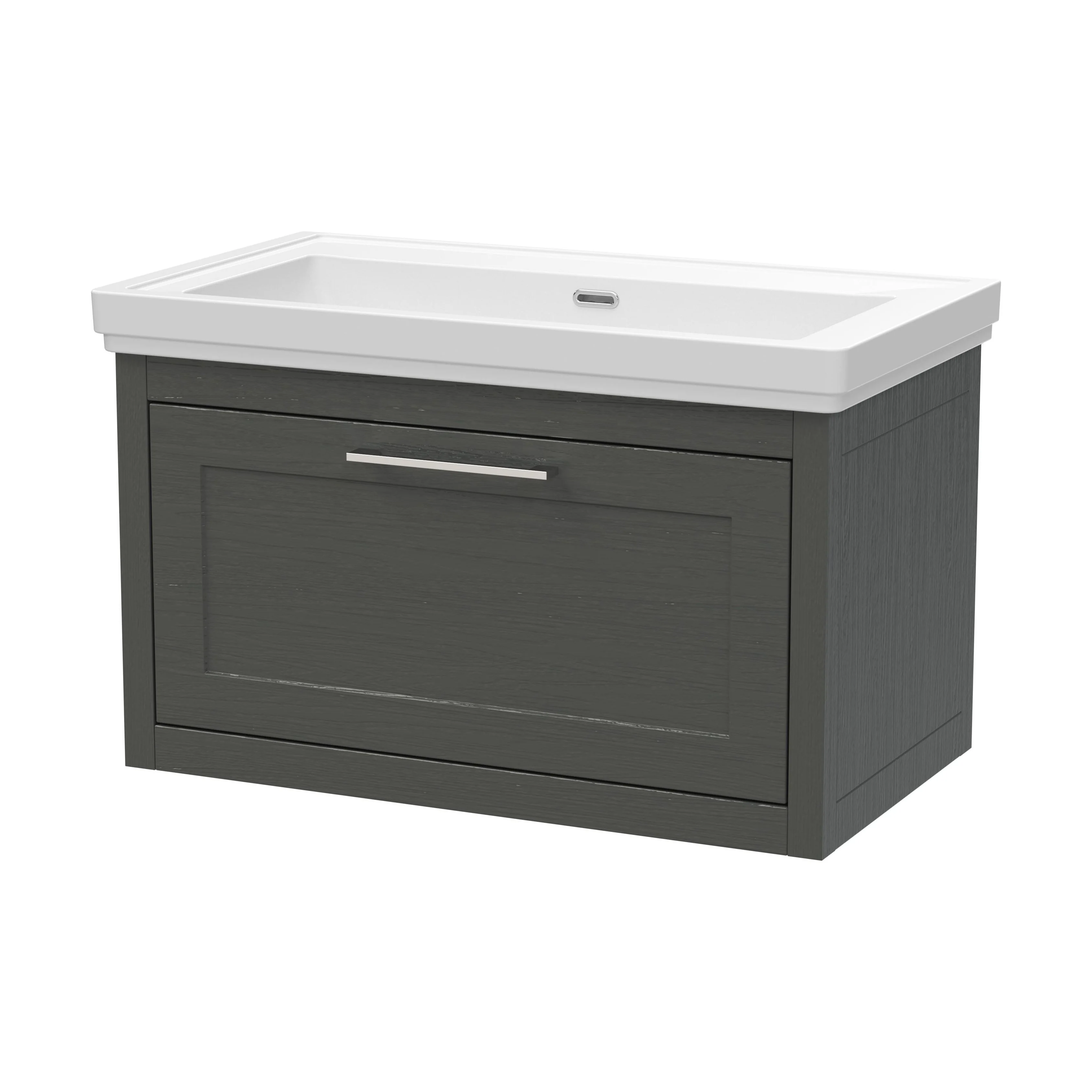 Blithbury Traditional Wall Hung Vanity Basin Unit with Fireclay Basin - Choice of Size, Colour and Basin Type - Image 57