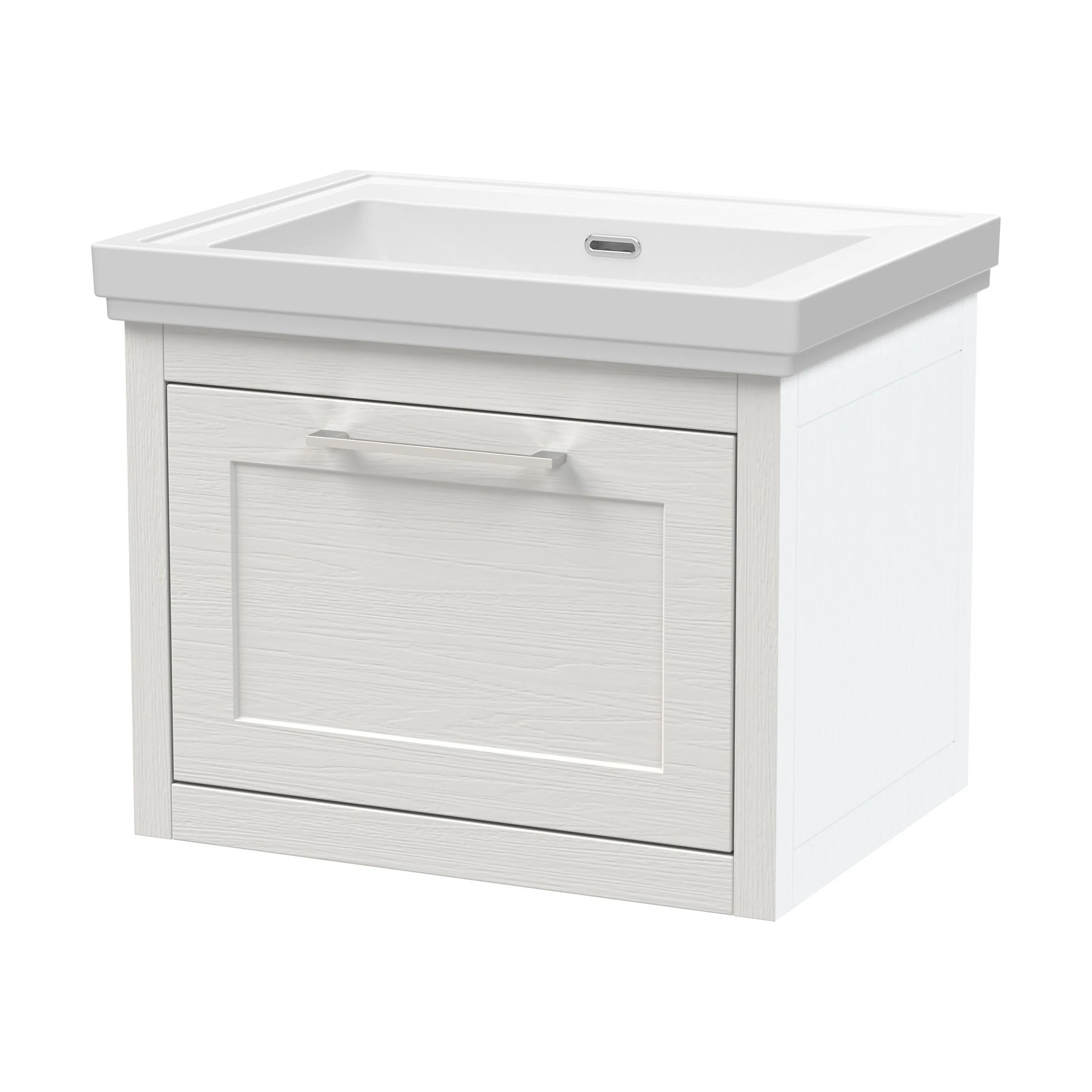 Blithbury Traditional Wall Hung Vanity Basin Unit with Fireclay Basin - Choice of Size, Colour and Basin Type - Image 63
