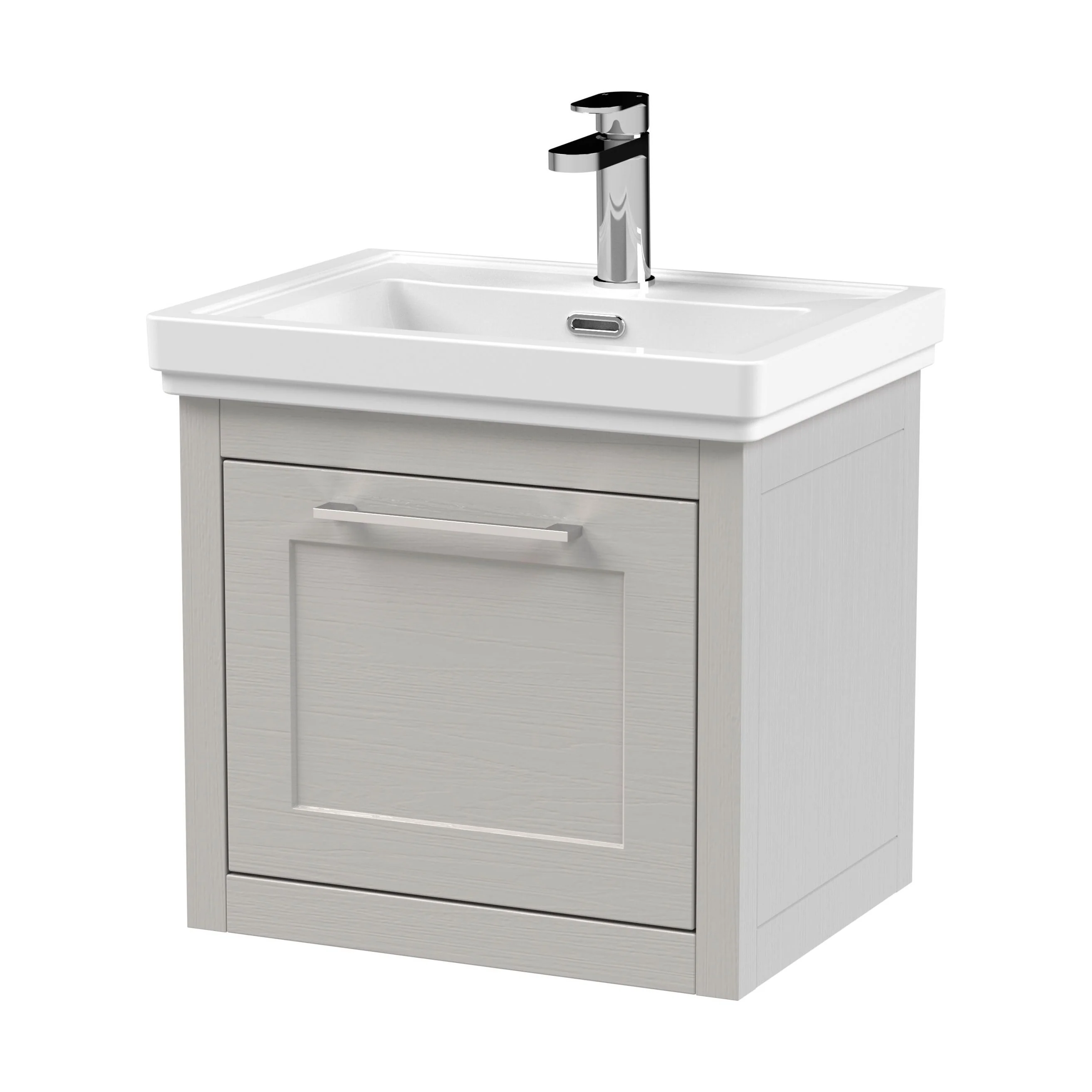 Blithbury Traditional Wall Hung Vanity Basin Unit with Fireclay Basin - Choice of Size, Colour and Basin Type - Image 67