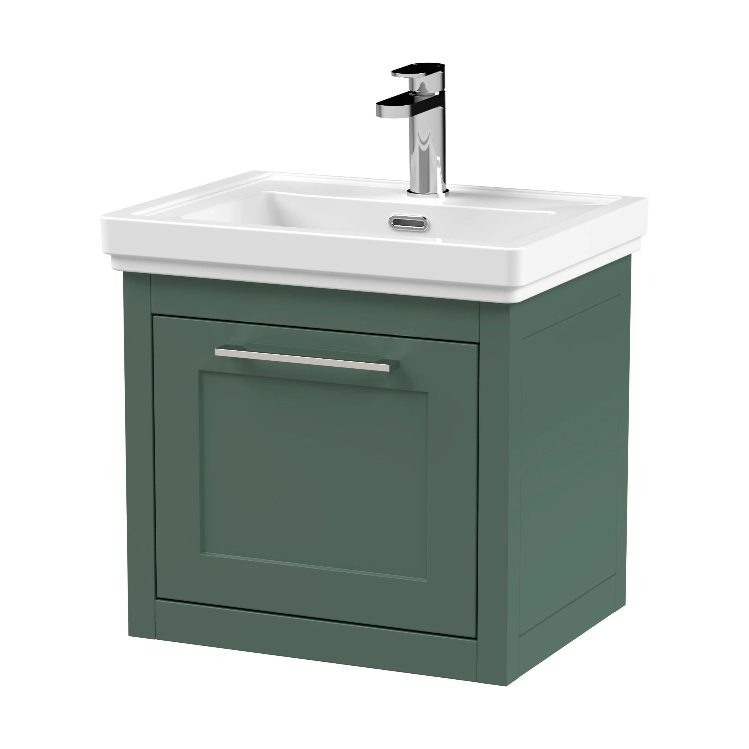 Blithbury Traditional Wall Hung Vanity Basin Unit with Fireclay Basin - Choice of Size, Colour and Basin Type - Image 76
