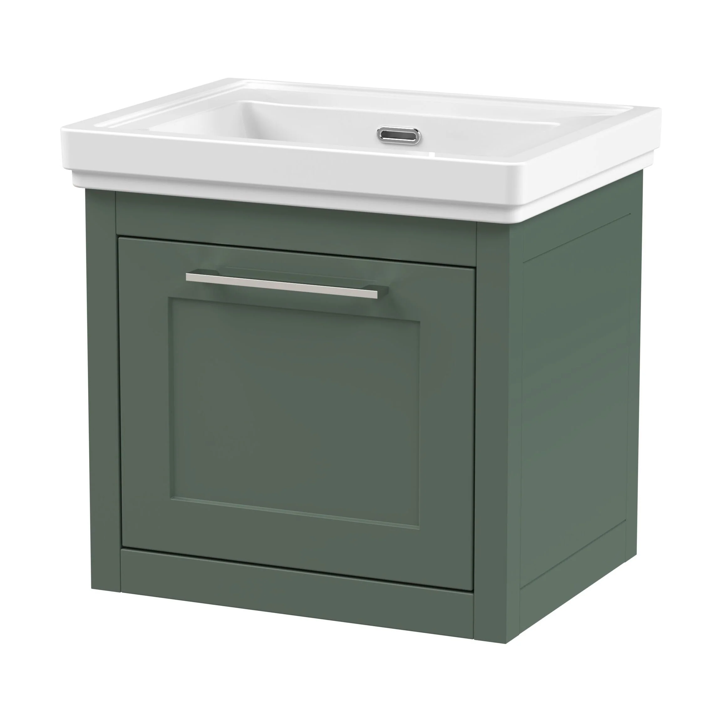 Blithbury Traditional Wall Hung Vanity Basin Unit with Fireclay Basin - Choice of Size, Colour and Basin Type - Image 78