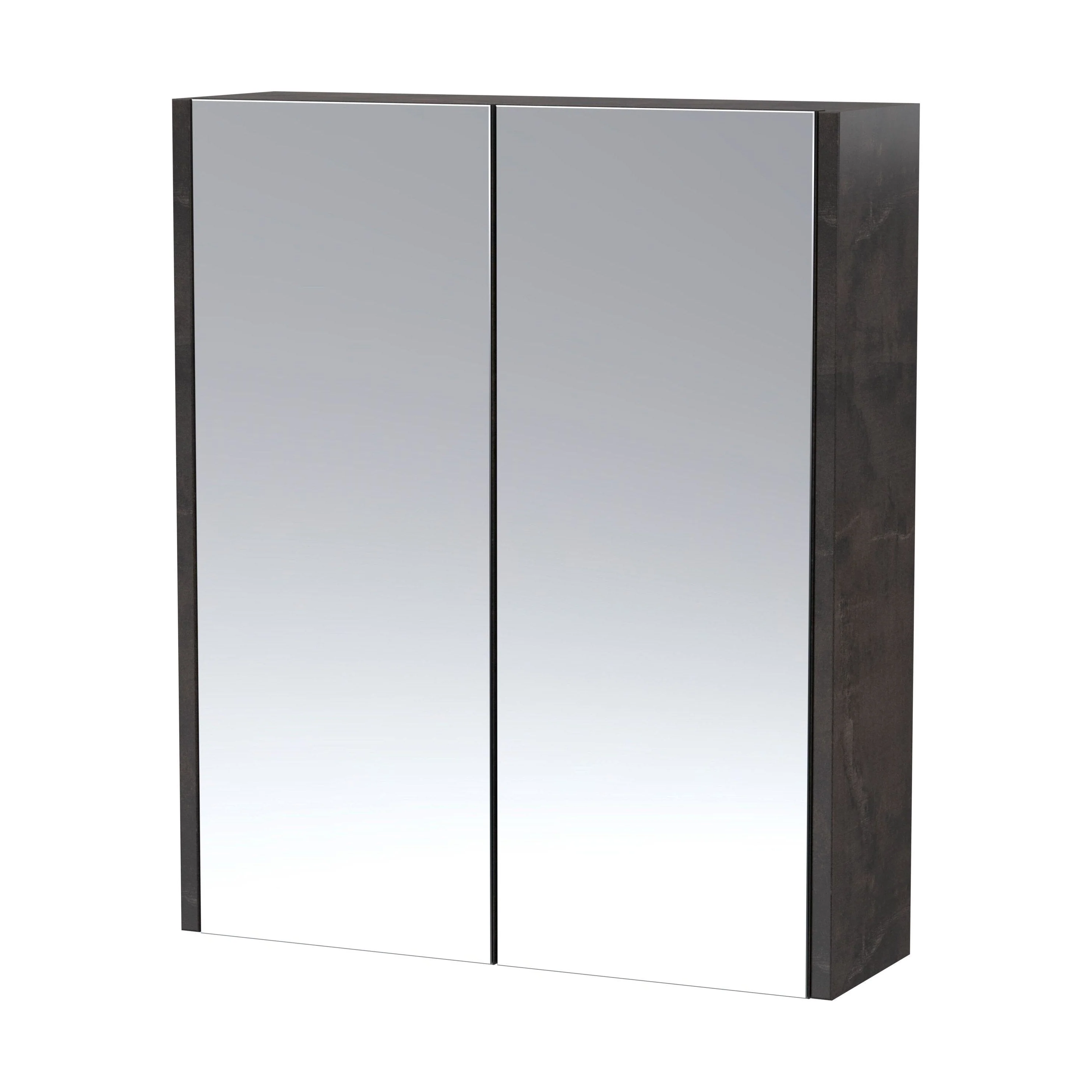 Winshill Mirror - Metallic Slate - 600mm